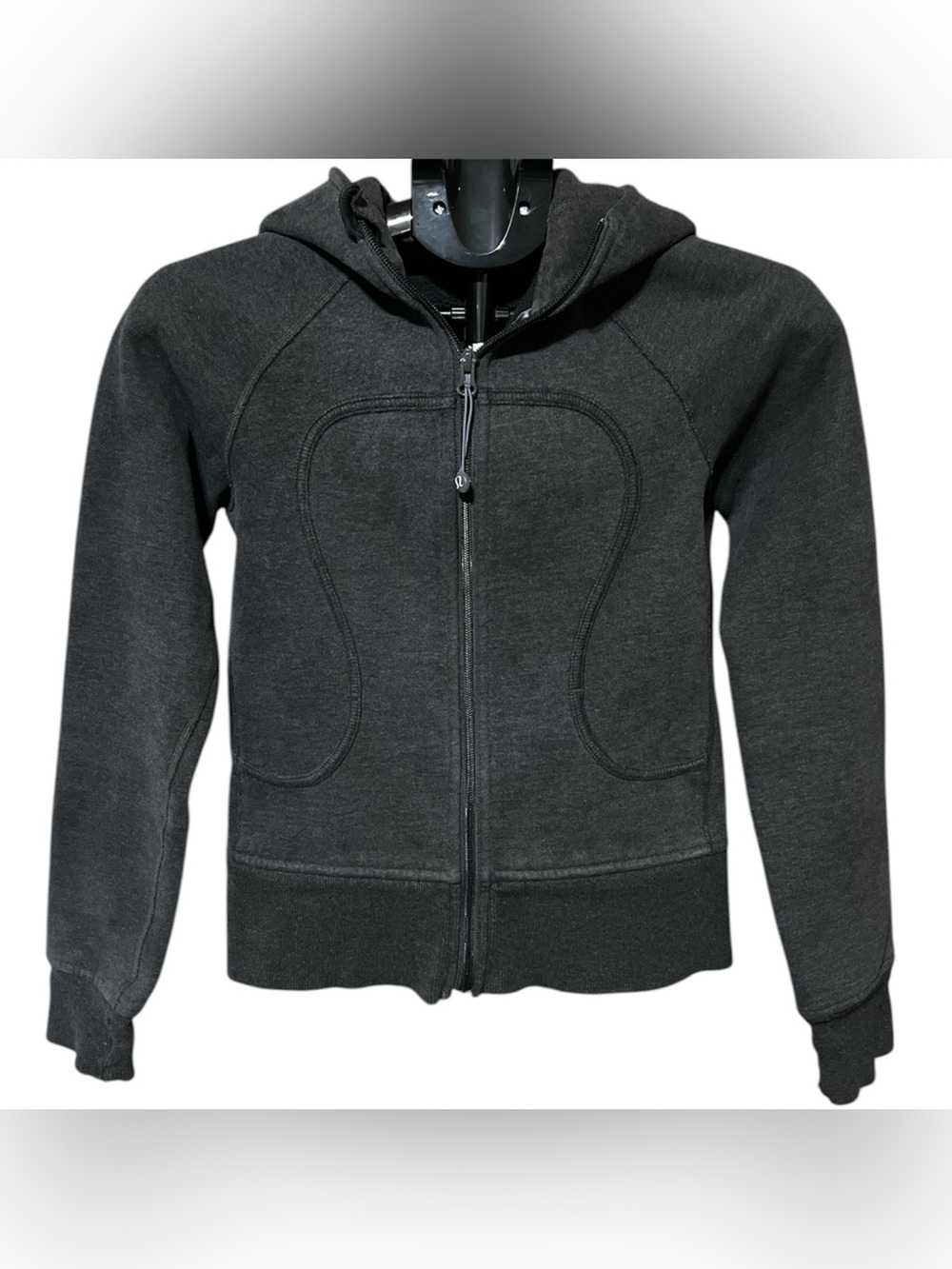 lululemon athletica Charcoal Gray Full-Zip Hoodie. BUY NOW: AS IS $39